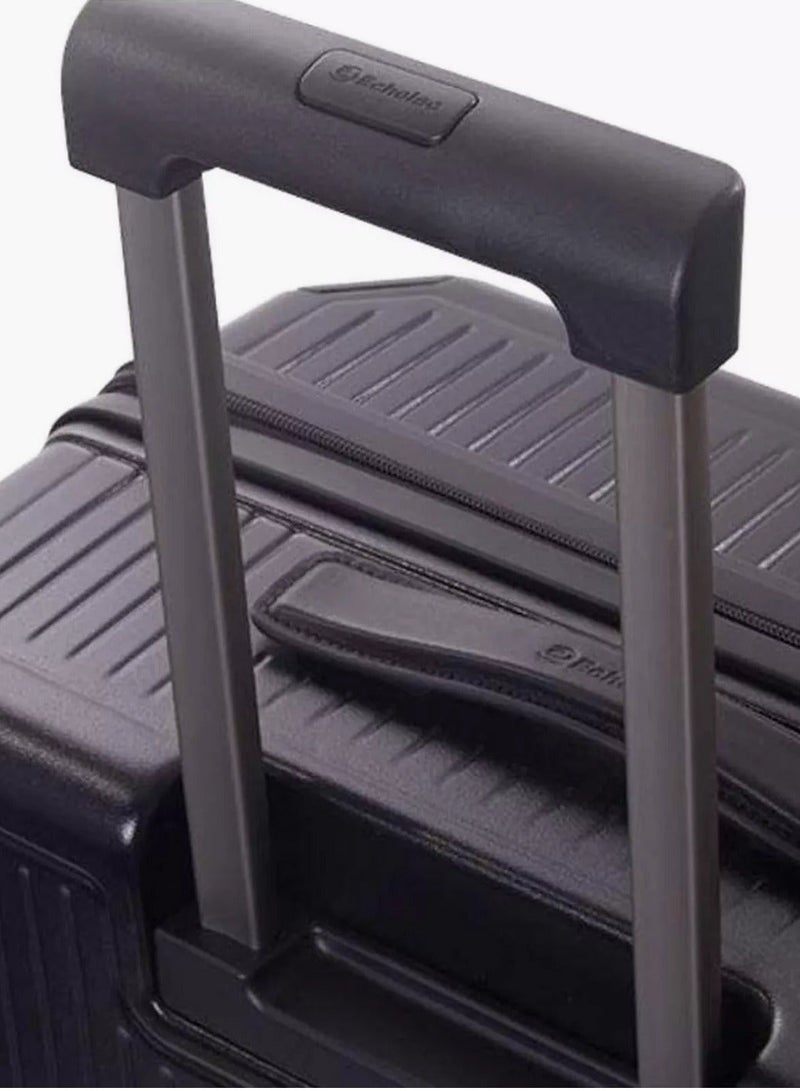 Echolac Shogun 79 Cm 4-Double Wheeled Hardside Non-Expandable Check-In Luggage Trolley Case - Black - Image 4